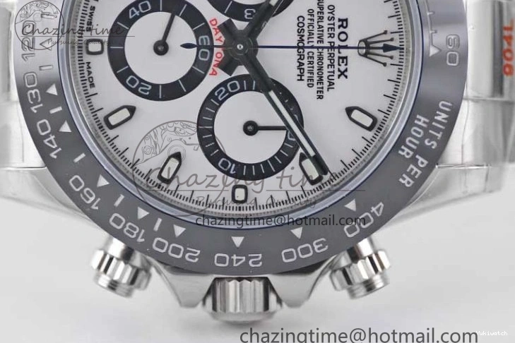 Edition Dial SS 116500 Daytona Best 904L Steel A7750 SS White Bracelet 1:1 TWF on 0108